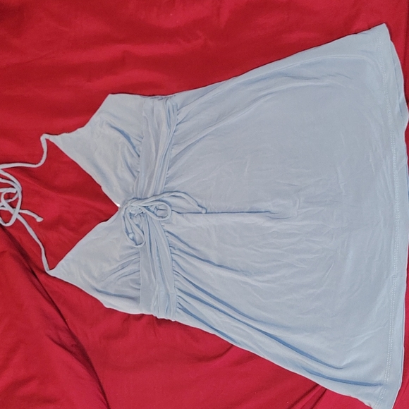 No Boundaries Tops - SALE 2 FOR 10!!  Silky grey halter